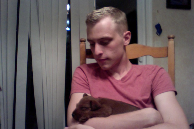 puppy and me